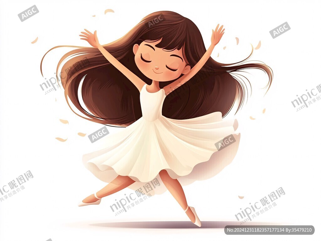 少兒舞蹈舞蹈人物插畫