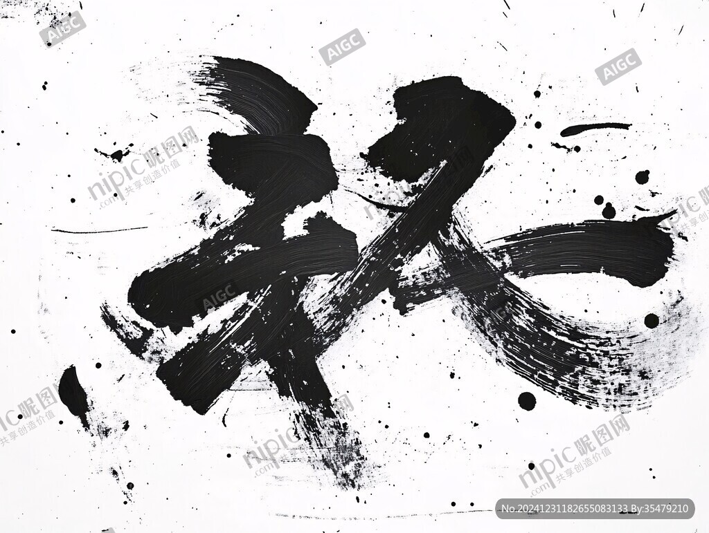 武道主題字