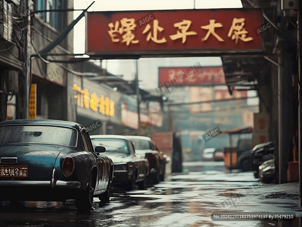 港風(fēng)小巷