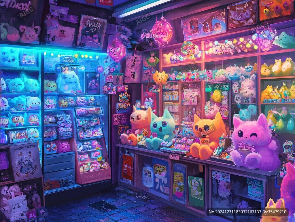 抓娃娃店