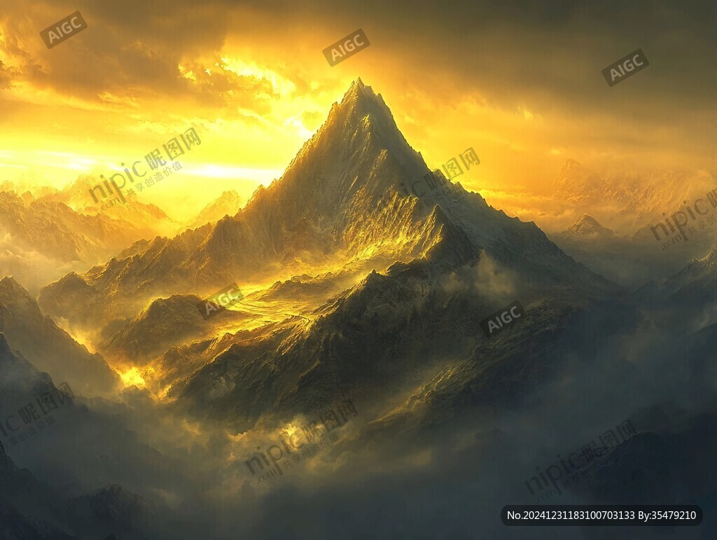 唯美奇幻大山