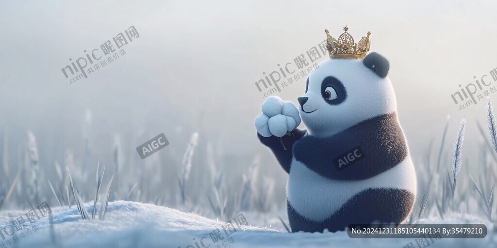卡通熊貓壁紙
