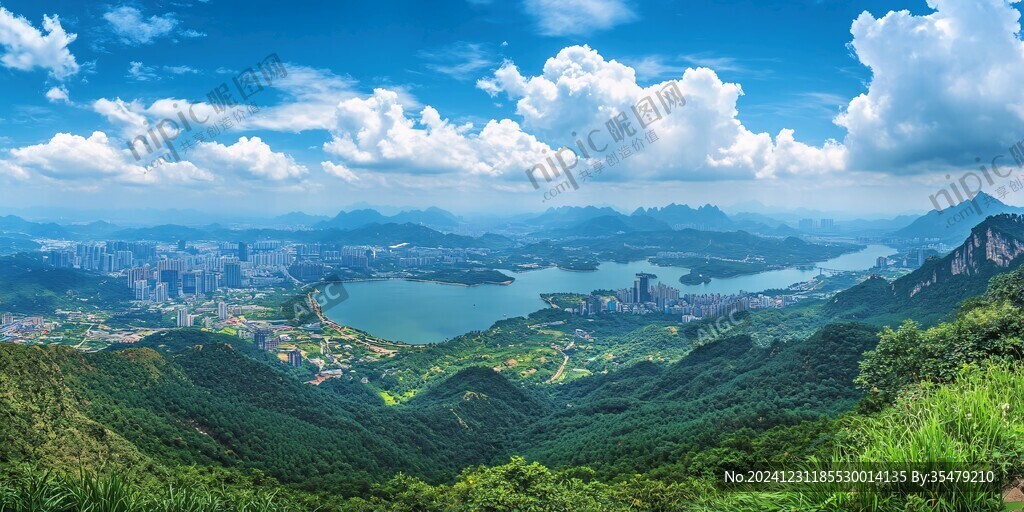 葵涌全景