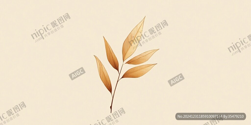 金針茶包裝插畫