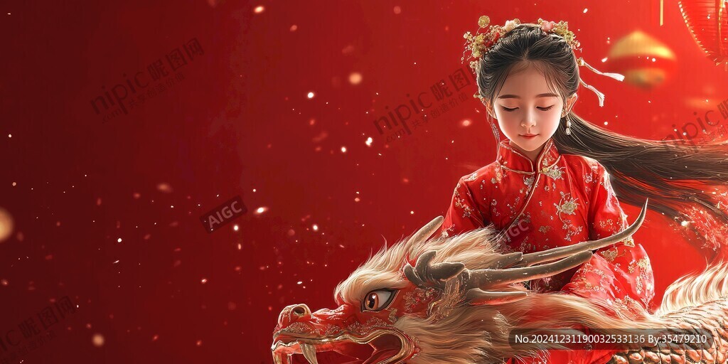 小龍拜年