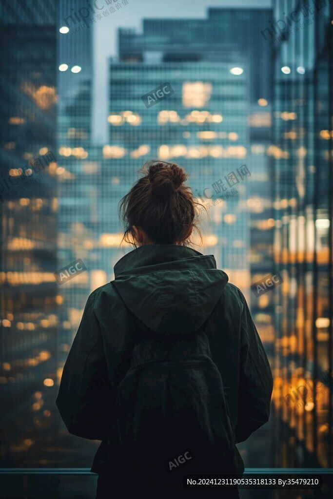 城市背影