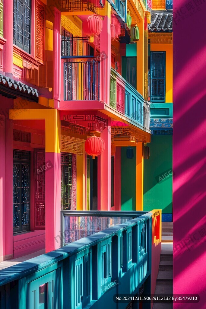波普風古建筑
