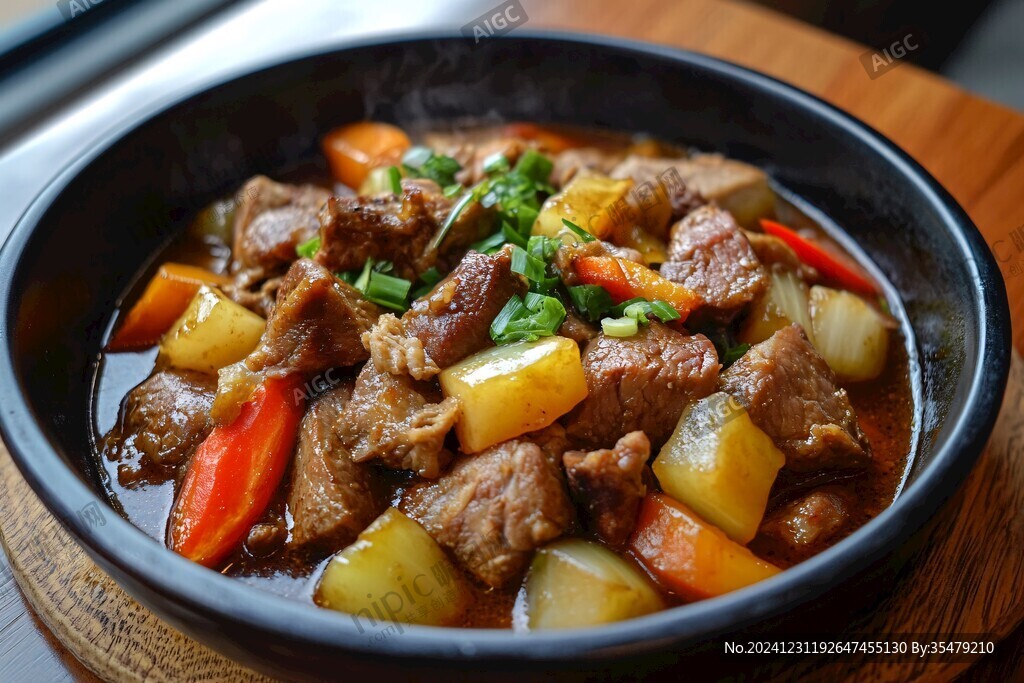 黃燜牛肉特寫