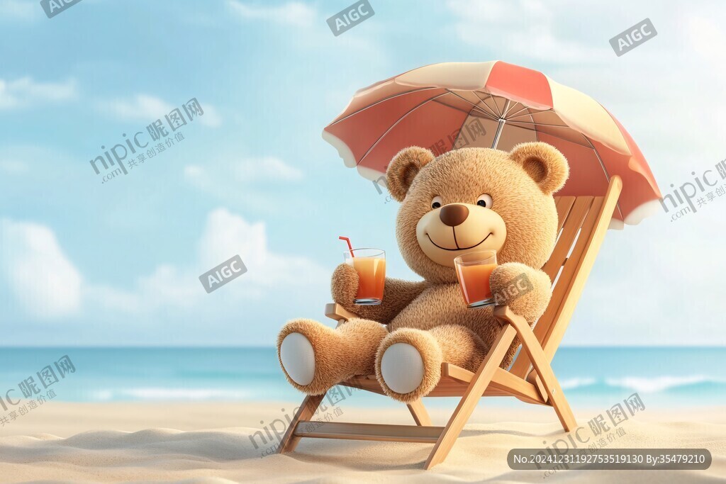 小熊休閑歡樂時(shí)光