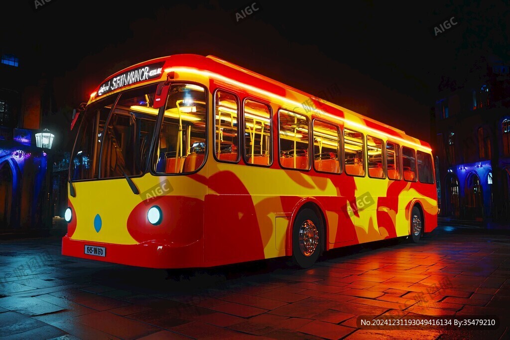 動漫大巴車