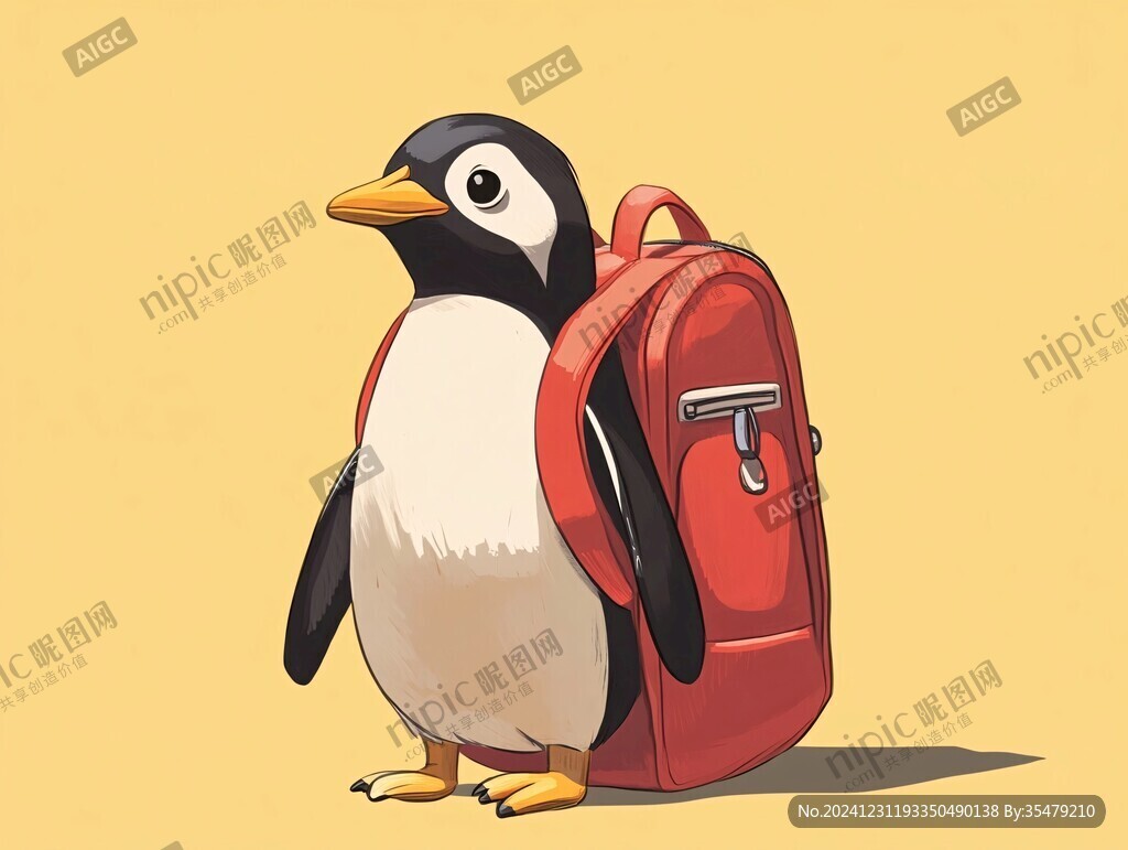 企鵝動物形象設計