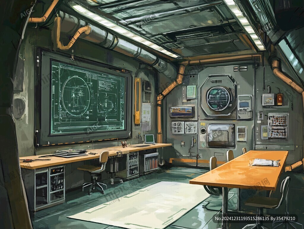 宇宙飛船控制室
