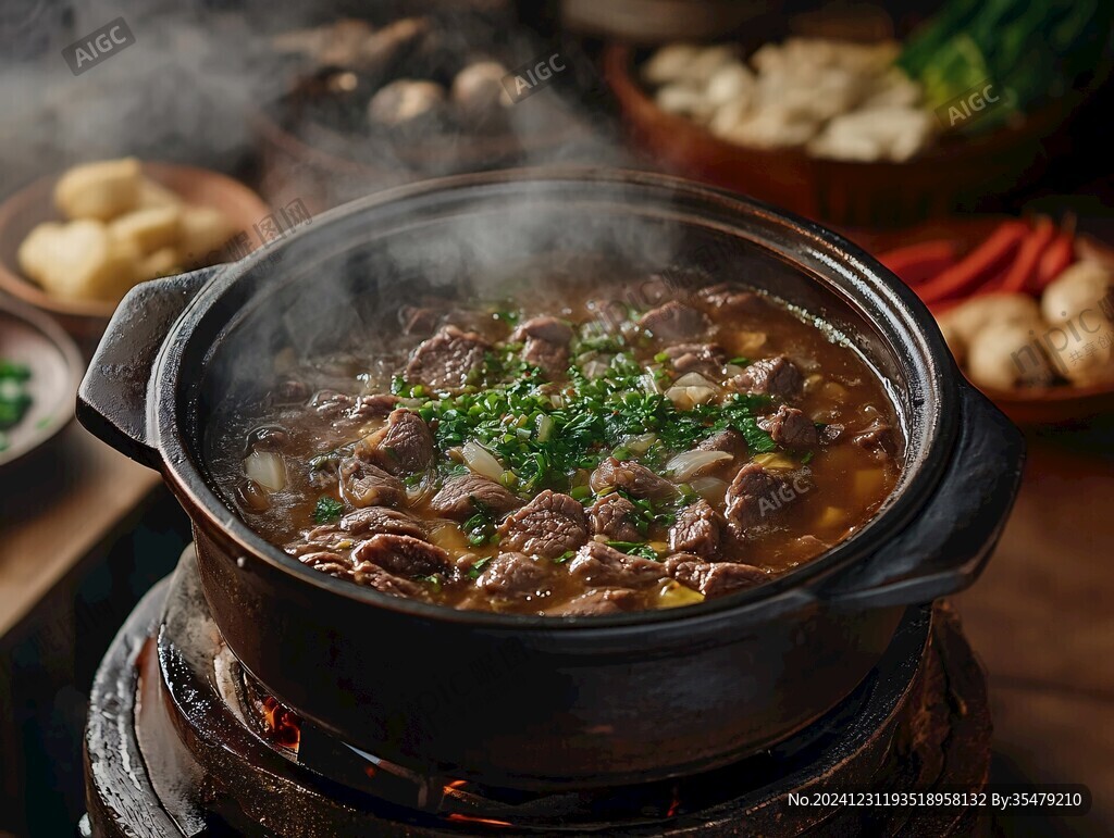 狗肉美食火鍋狗肉煲