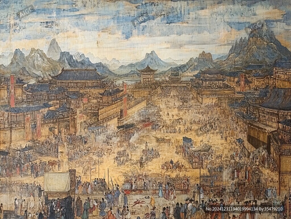 古代繁華圖