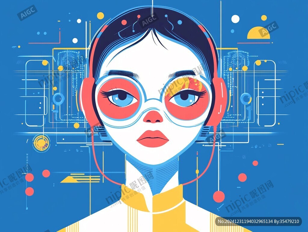 插畫與科技