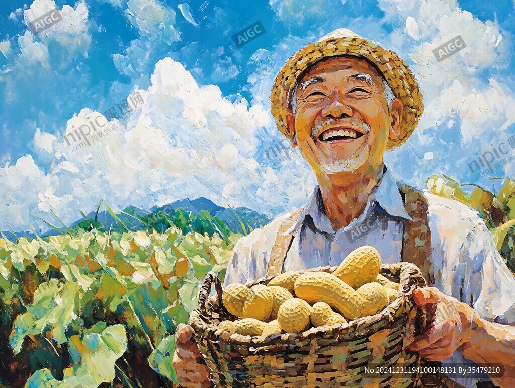 農(nóng)民形象畫