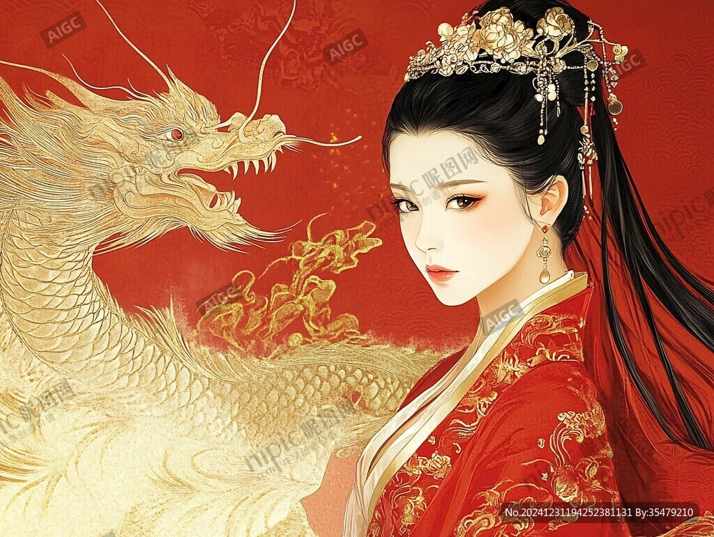 手繪古裝
