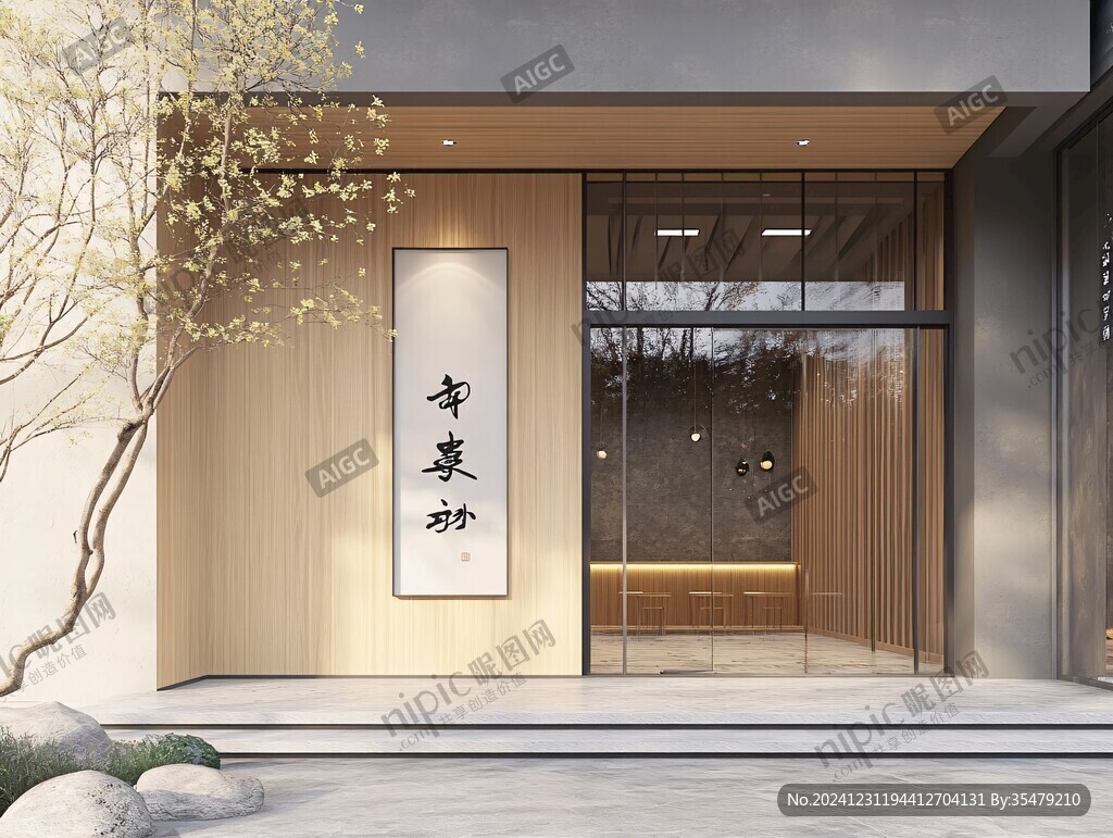 茶室門(mén)頭