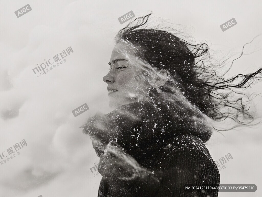 風(fēng)雪美女