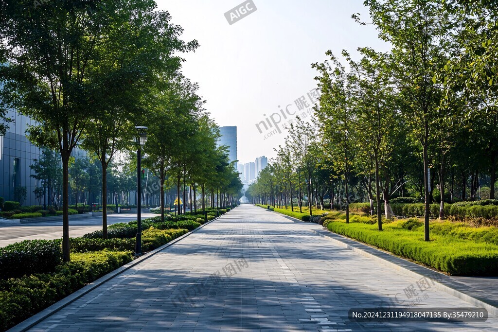 園區(qū)馬路