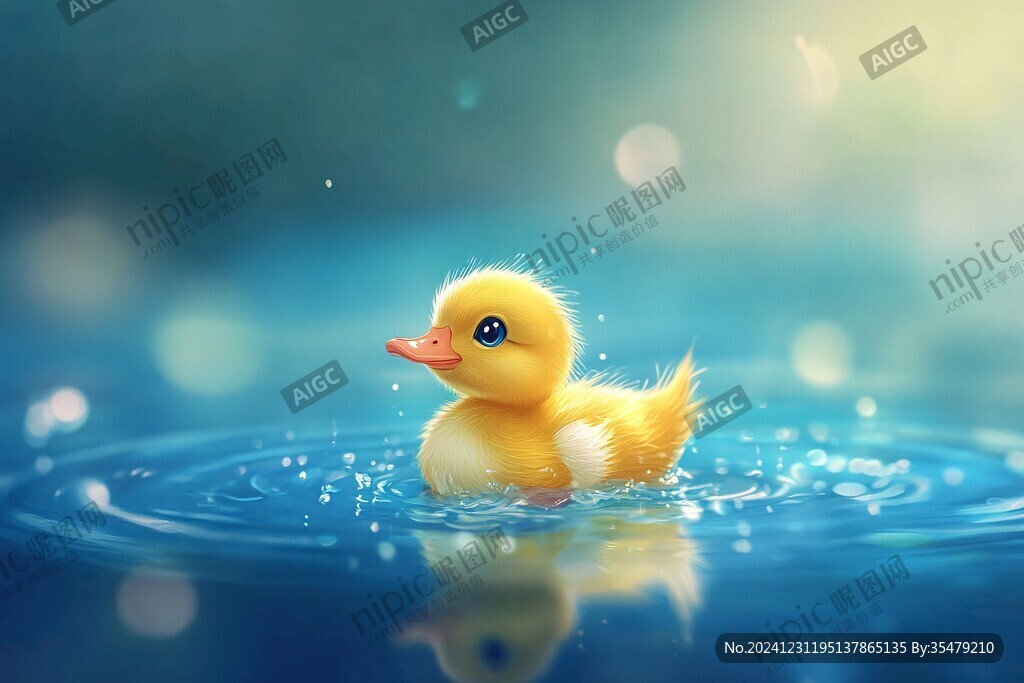 插畫小鴨