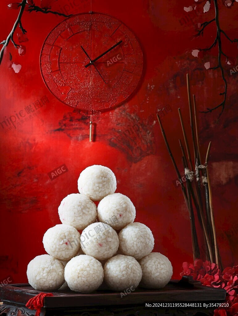 年俗年晚煎堆