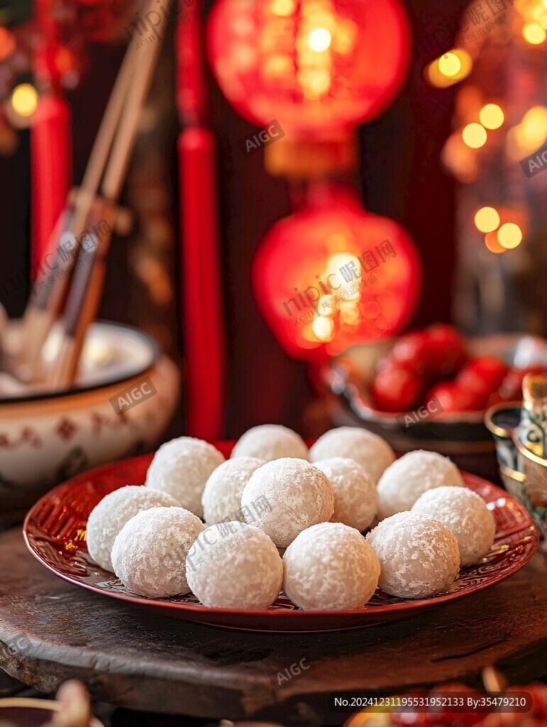 年俗年晚煎堆