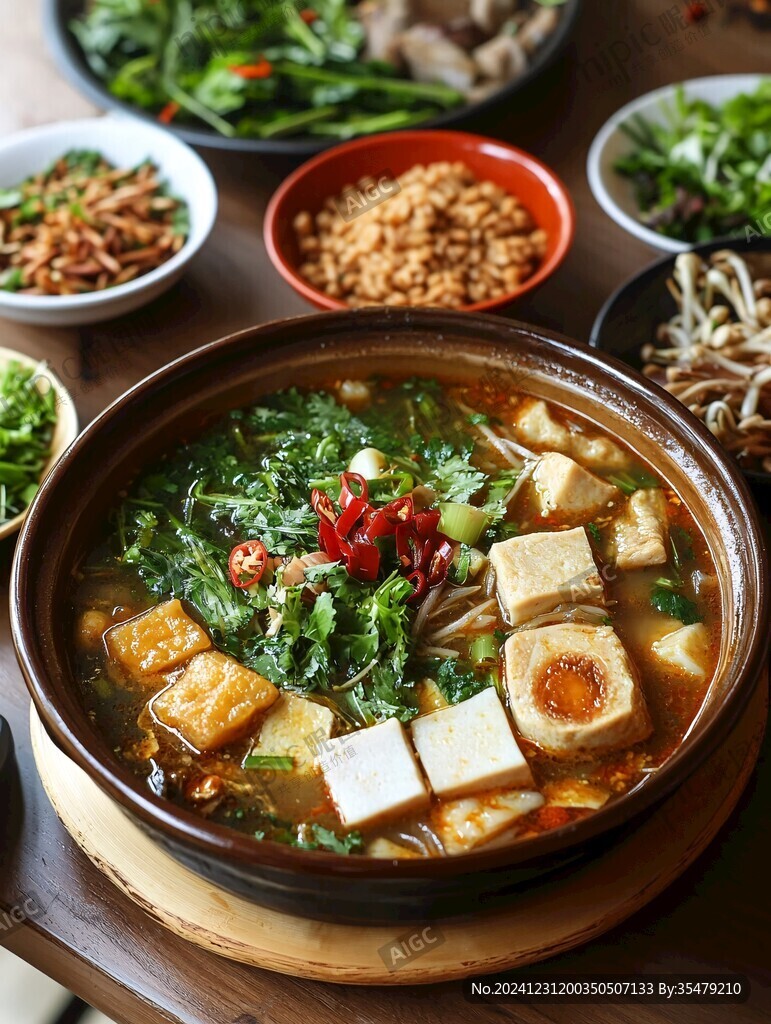 麻辣豆腐套餐