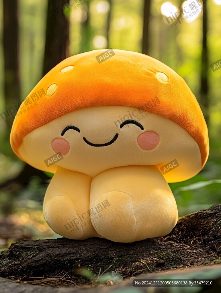蘑菇擬人形象設計