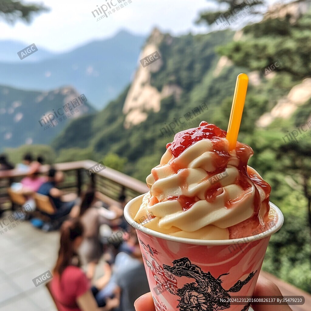 華山人多