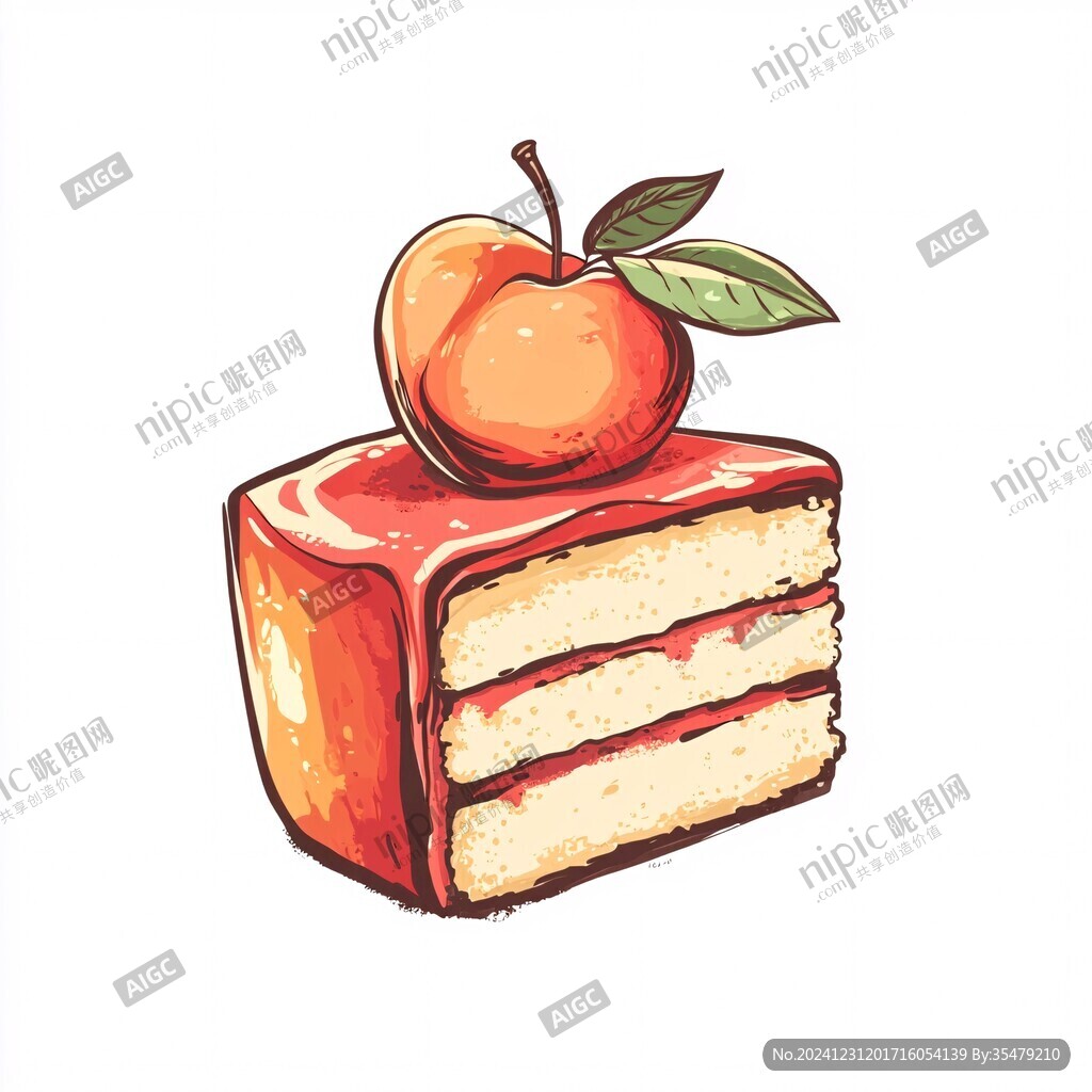 山楂糕插畫