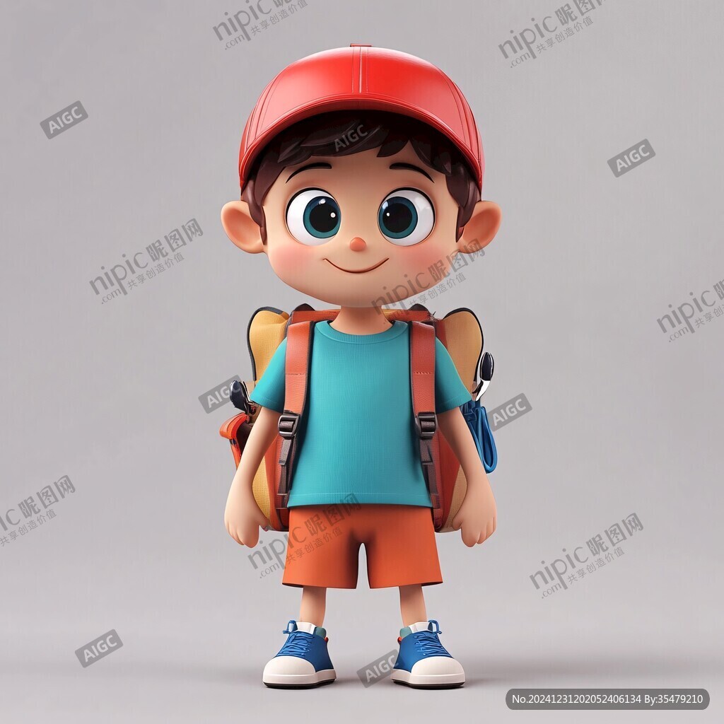 男孩ip形象