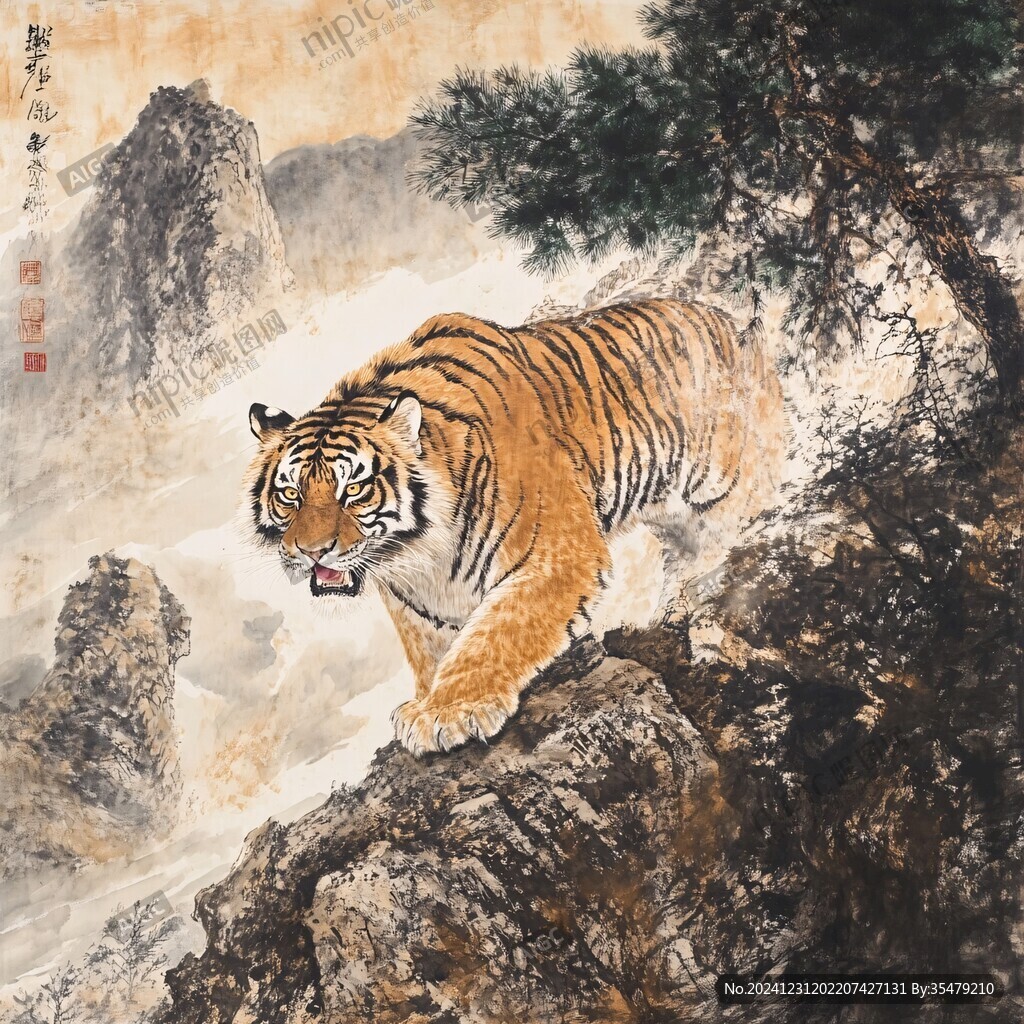 虎嘯風(fēng)聲遠(yuǎn)