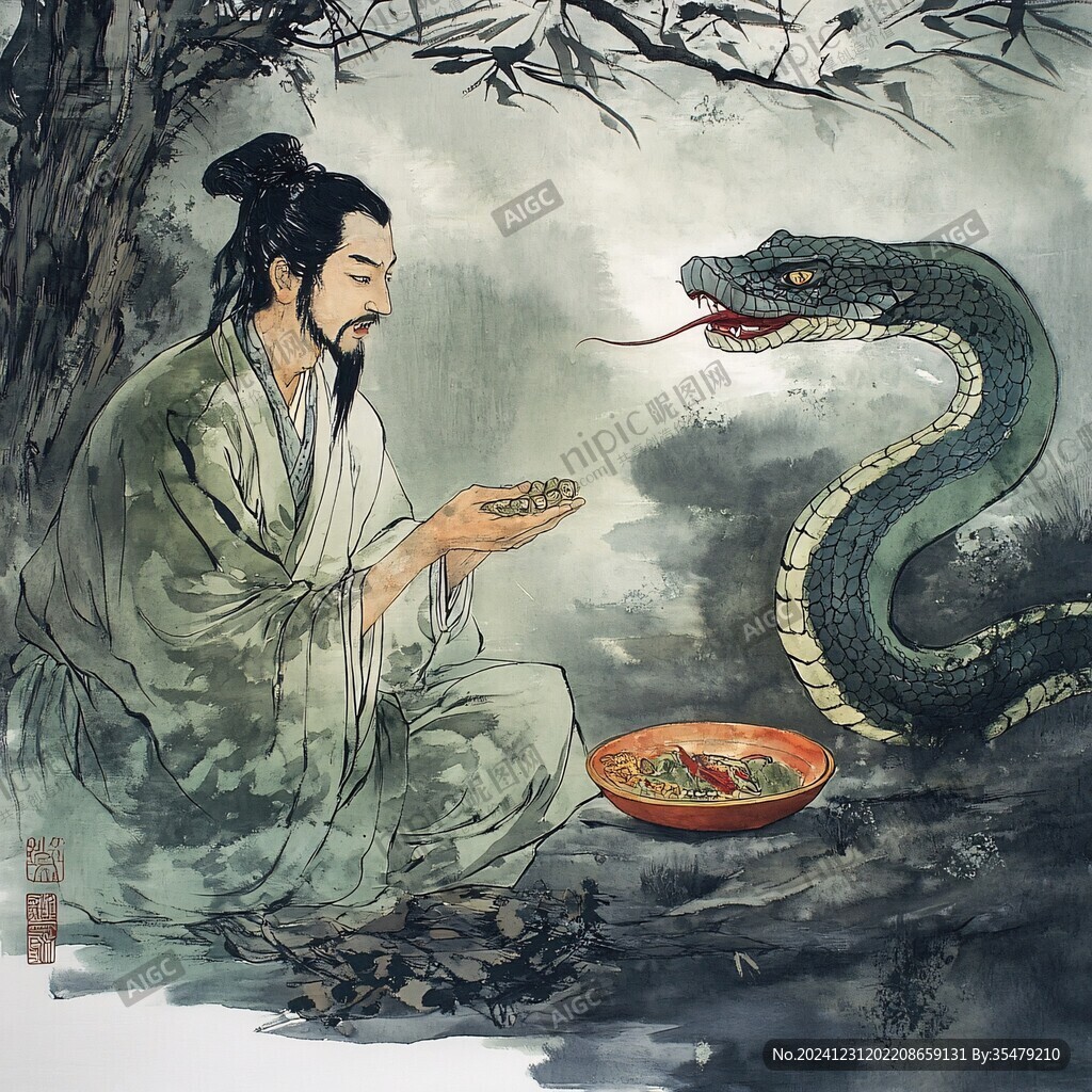 芒碭斬蛇典故
