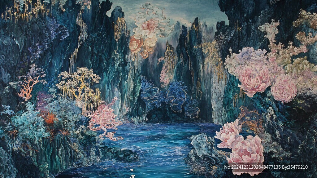 繡山水
