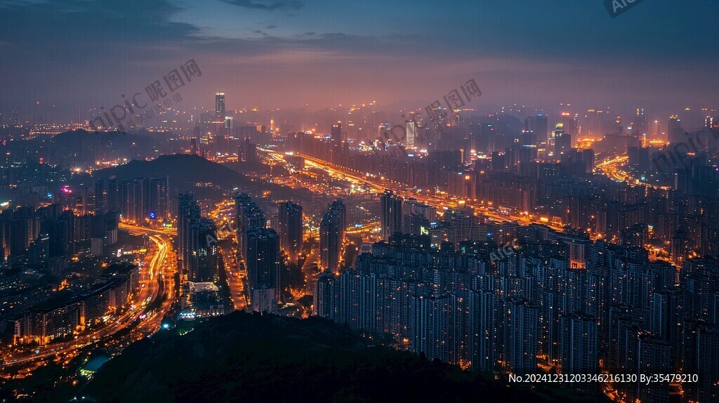 半山夜景