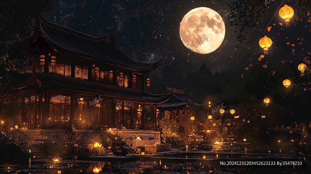 古風(fēng)夜景