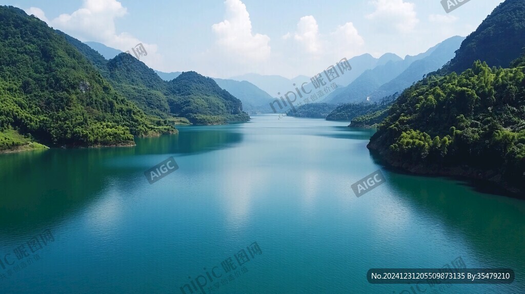 皎口水庫風(fēng)光