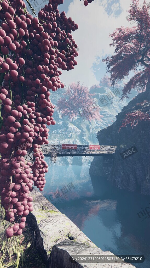 帶龍橋視角風景