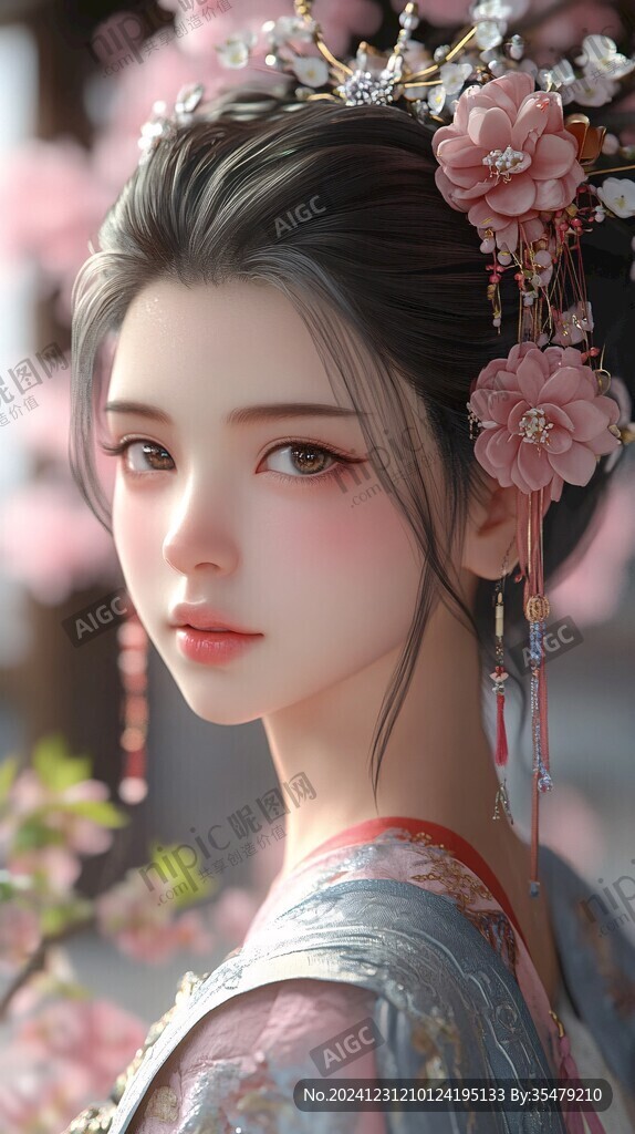 寫實人物插畫