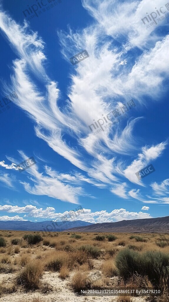 戈壁流云