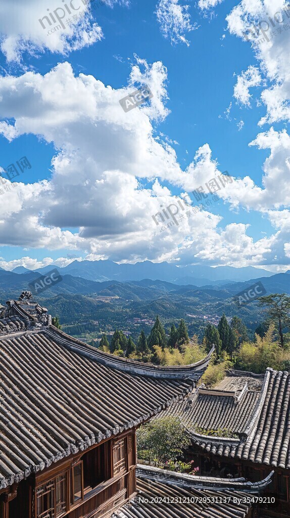 遠(yuǎn)眺木府