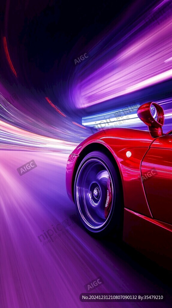 絢麗線條汽車(chē)
