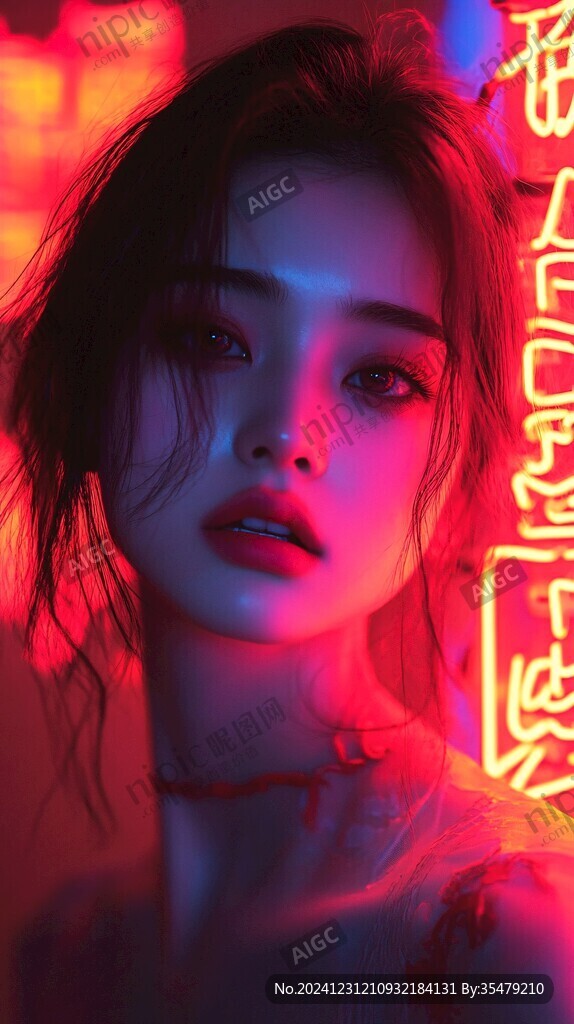 板繪人像