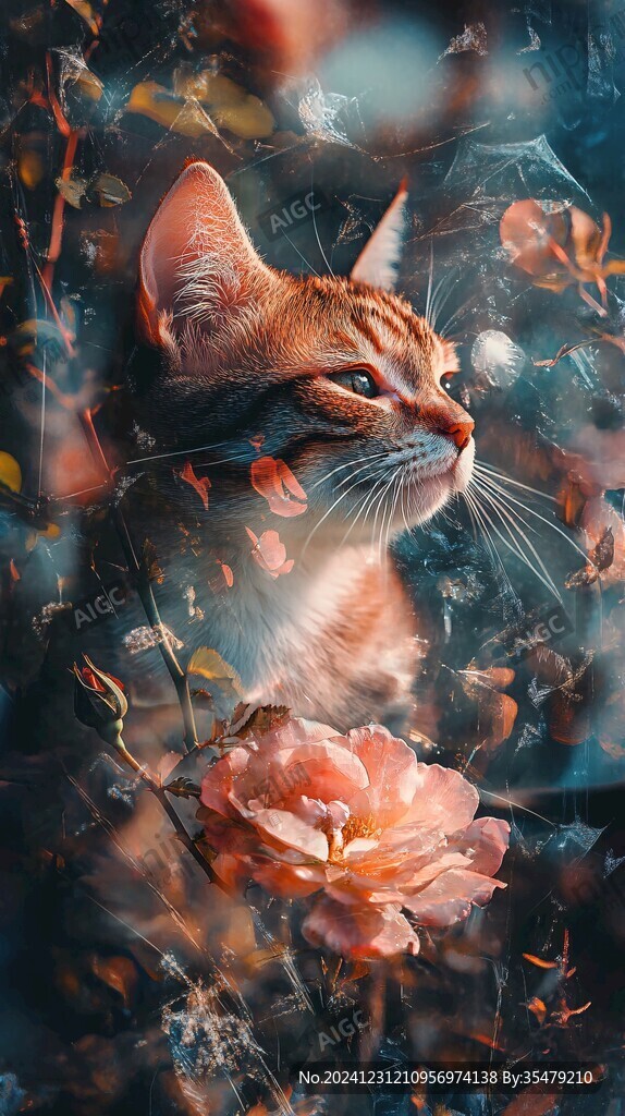 花間小橘貓