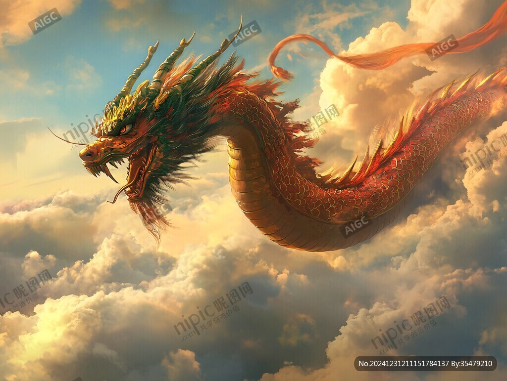 飛天龍高清圖