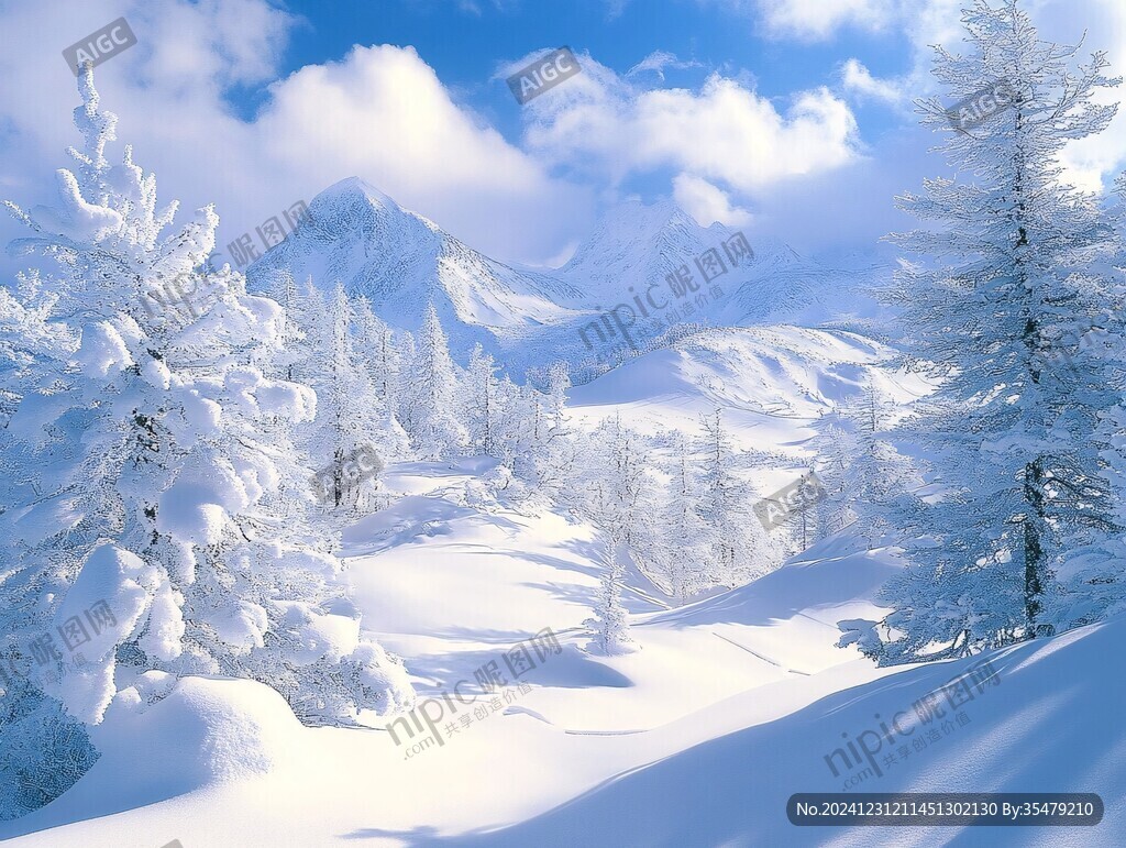 冬日雪景壁紙