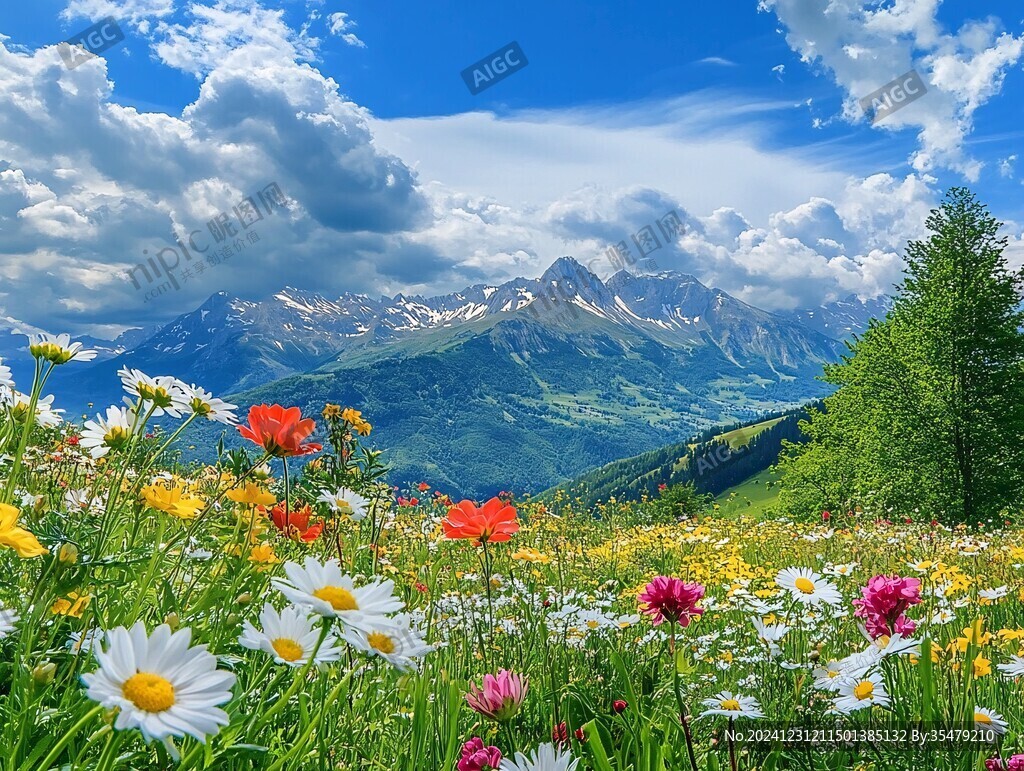 高山草甸鮮花