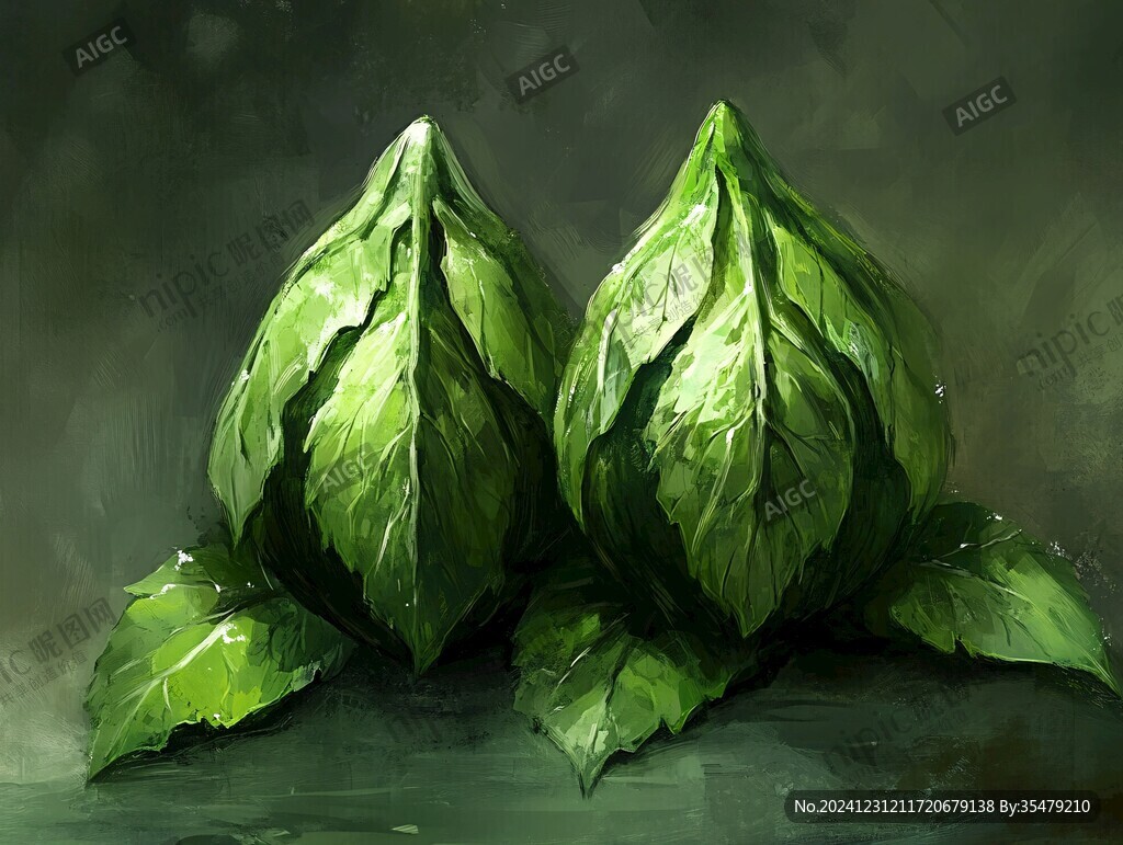 手繪葉兒粑