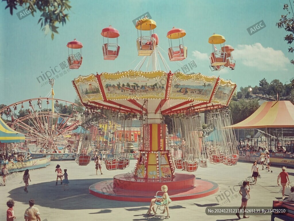 夏日游樂園
